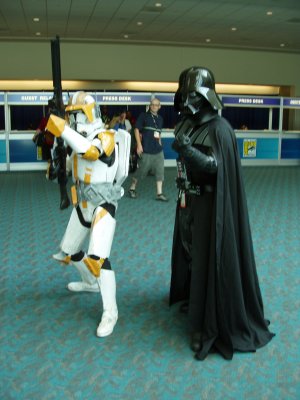 Vader and Clone Trooper