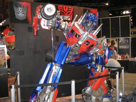 Optimus Prime statue