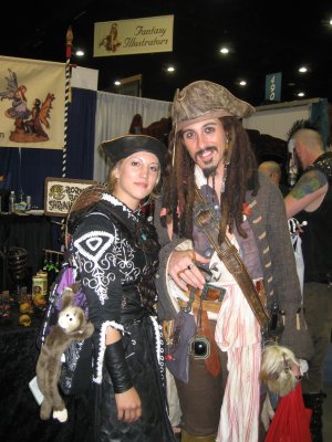 Pirate King Elizabeth Swann & Jack Sparrow