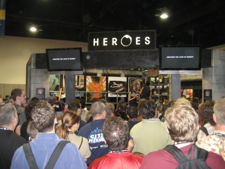 Heroes booth
