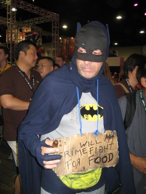 Homeless Batman