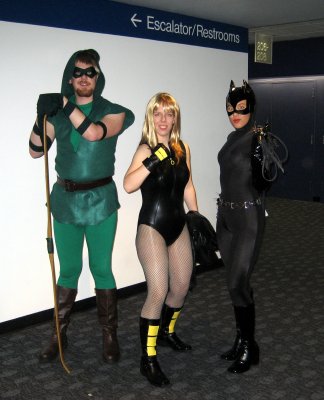 Green Arrow, Black Canary, & Catwoman